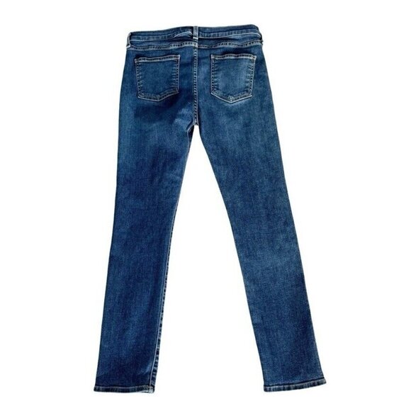 VERONICA BEARD Women's Sz 27 Kate 10" Crop Classic Wash Jeans - Picture 2 of 11